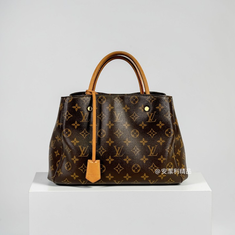 莉亞精品♡LV 經典蒙田 二手美包-0