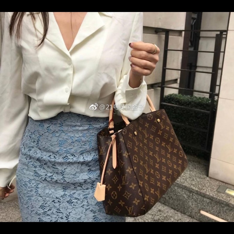 莉亞精品♡LV 經典蒙田 二手美包-2