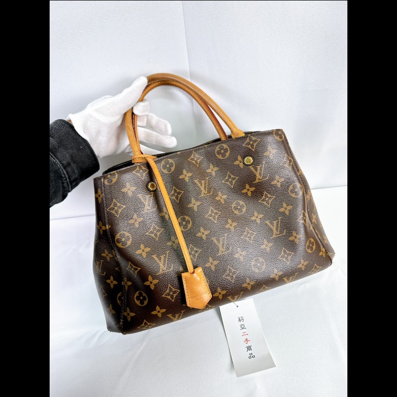 莉亞精品♡LV 經典蒙田 二手美包-4