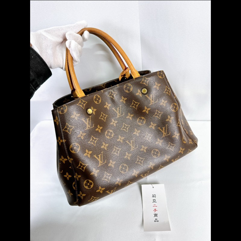 莉亞精品♡LV 經典蒙田 二手美包-5