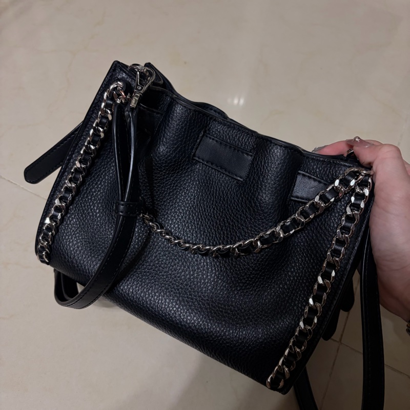 現貨💕~美國🇺🇸Michael kors MK Mina單肩斜側水桶包-1