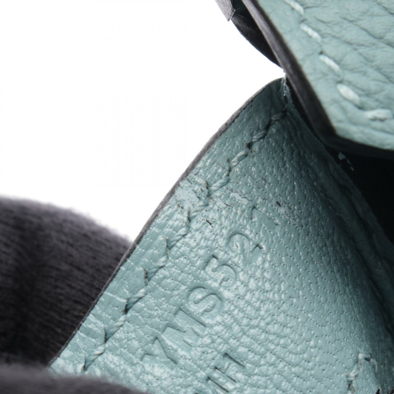 HERMES Birkin 30 手提包 Togo 皮革 藍色 Ciel GHW 二手 女式 Y-8