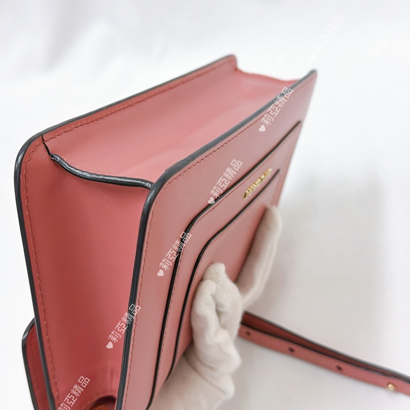 莉亞精品♡ BVLGARI 蛇頭鏈包 粉 二手美包-11