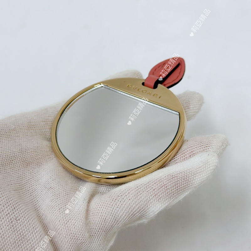 莉亞精品♡ BVLGARI 蛇頭鏈包 粉 二手美包-15