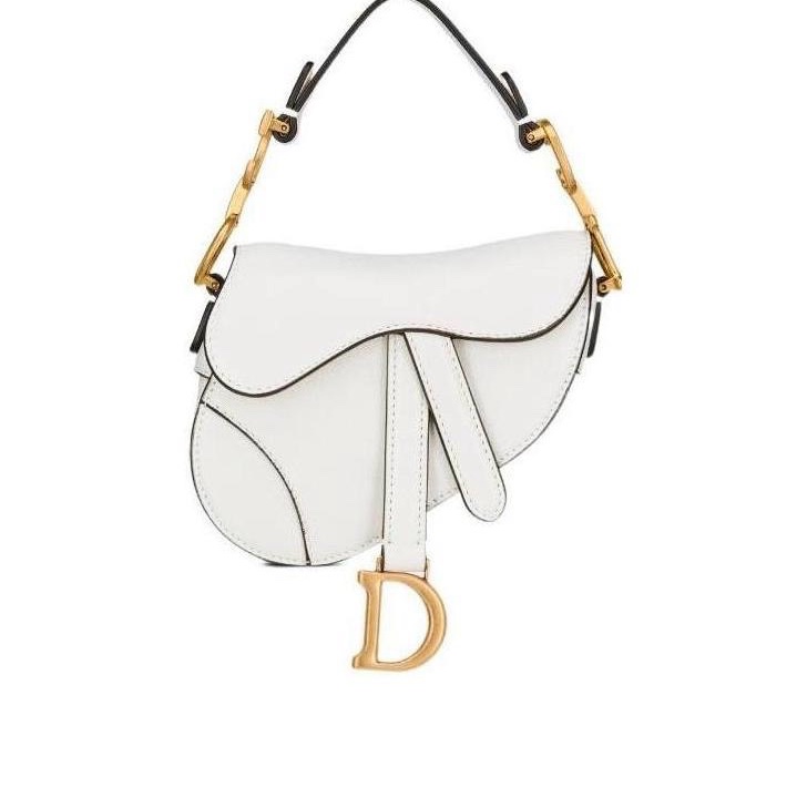 Dior 女士 徽標單肩包 長：12cm，寬：5cm，高：7.5cm-0