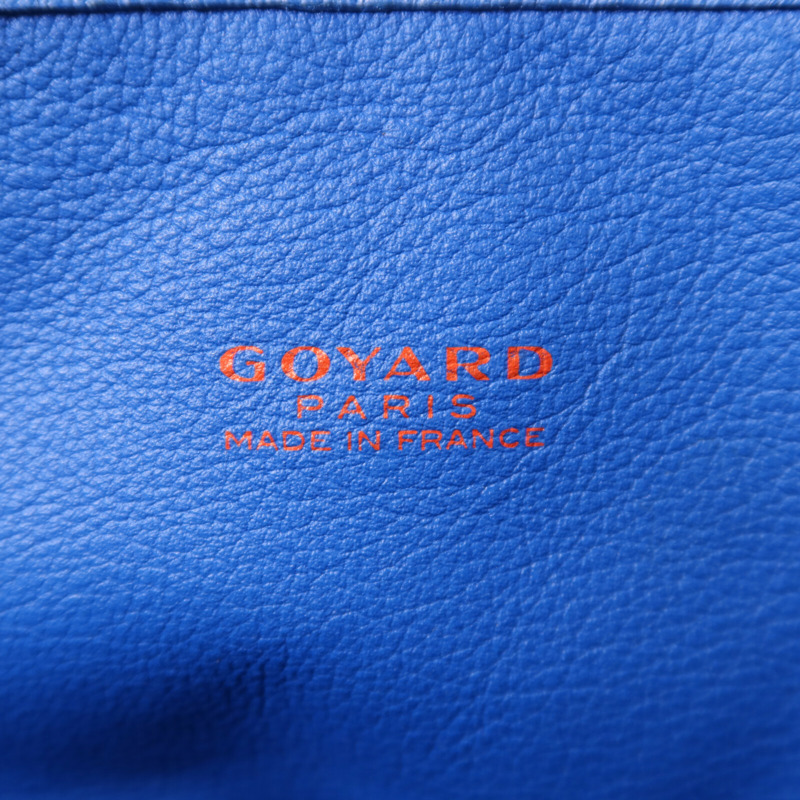 GOYARD 塗層帆布Anjou Mini銀扣手挽袋-5