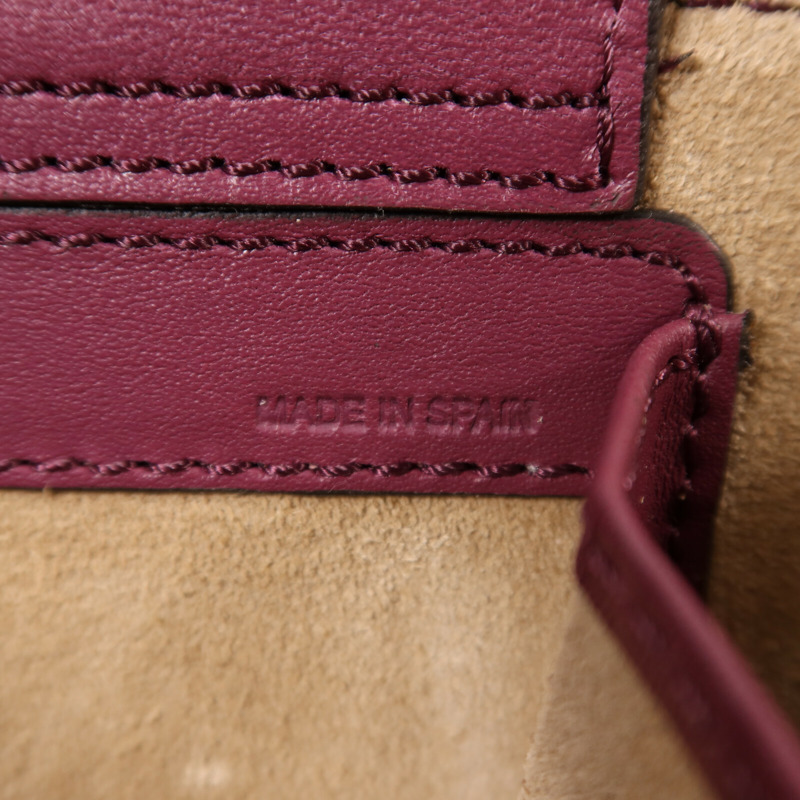 Chloe 牛皮皮革Mini C Bag金扣鏈帶手挽肩背兩用袋-6