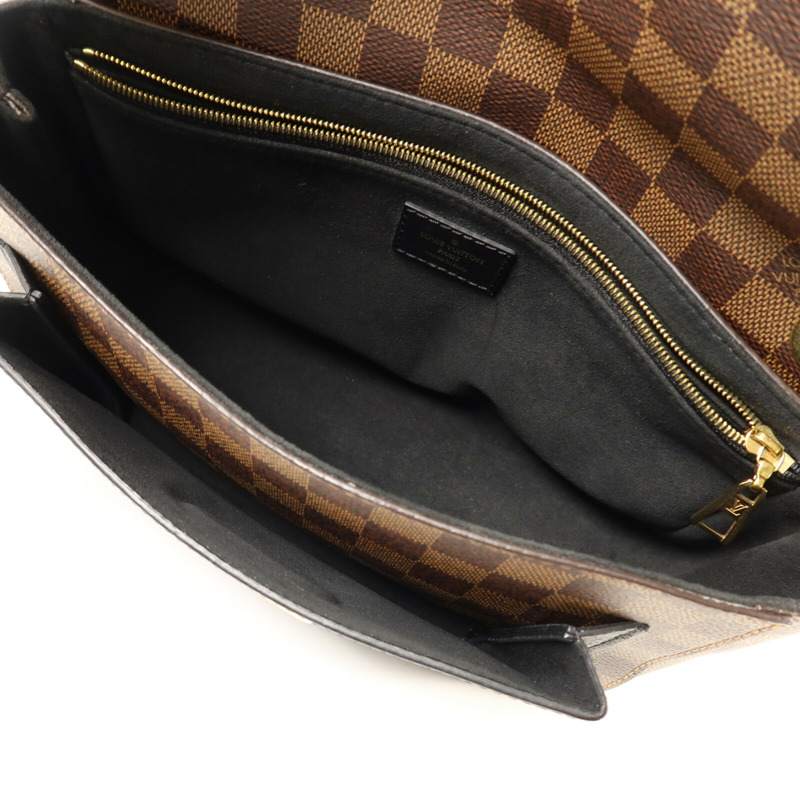 LOUIS VUITTON Damier Vavin PM金扣鏈帶肩背袋-4