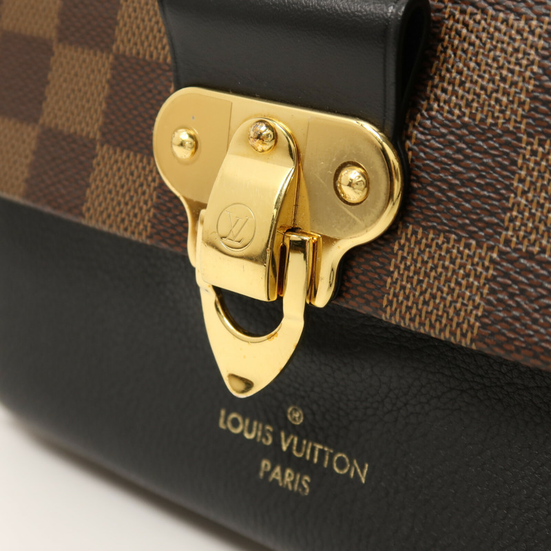 LOUIS VUITTON Damier Vavin PM金扣鏈帶肩背袋-9