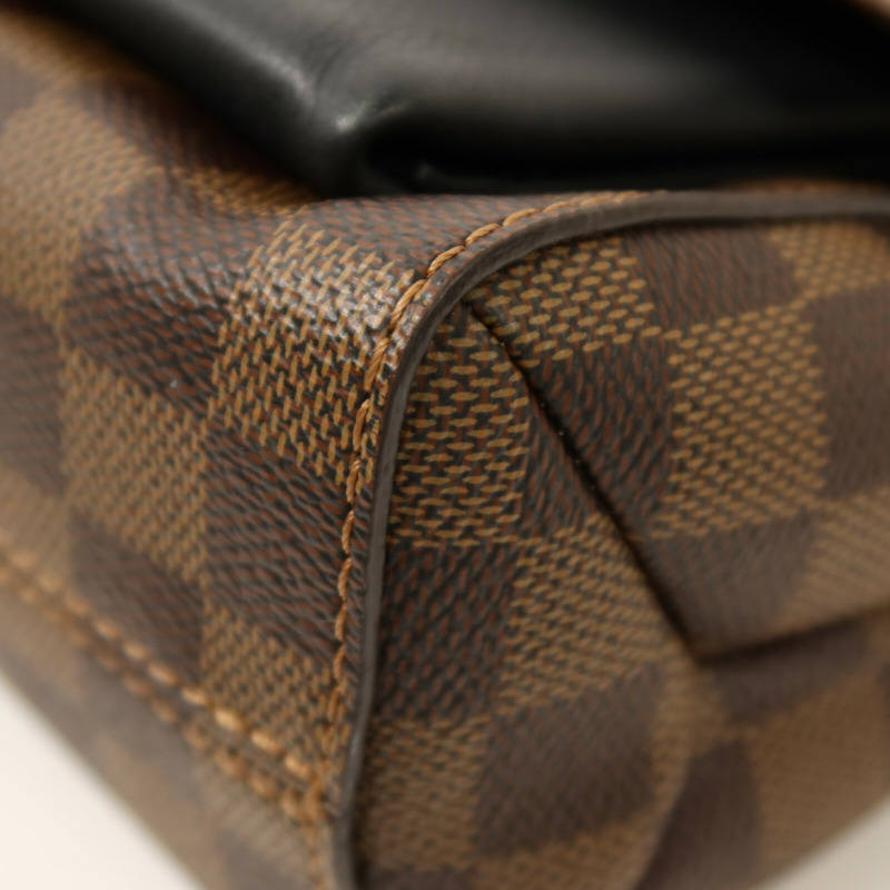 LOUIS VUITTON Damier Vavin PM金扣鏈帶肩背袋-11