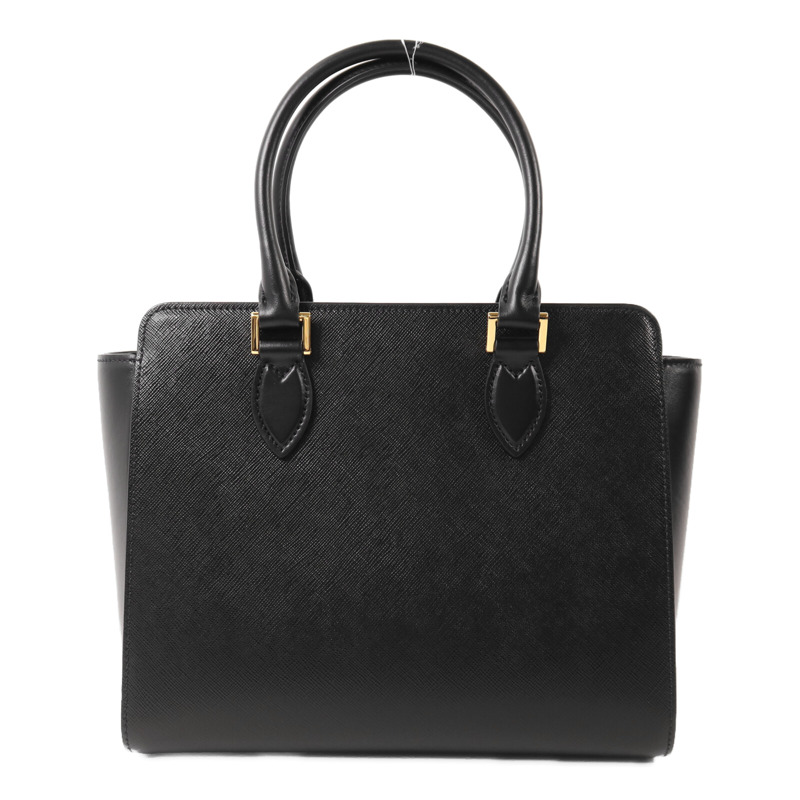 PRADA 牛皮皮革Shoulder Bag金扣手挽肩背兩用袋-1