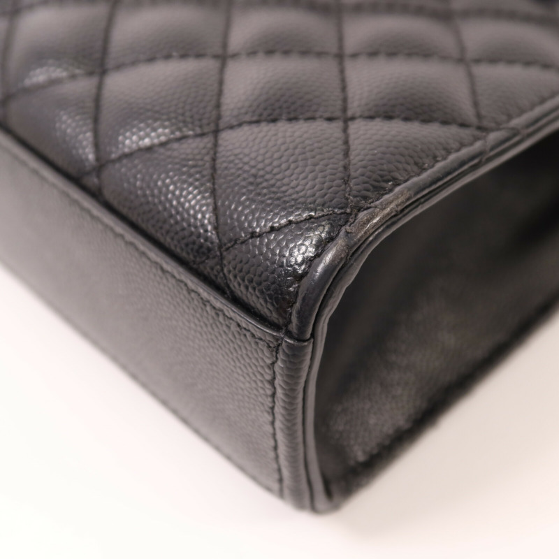 SAINT LAURENT 牛皮皮革Envelop Medium金扣鏈帶肩背袋-11