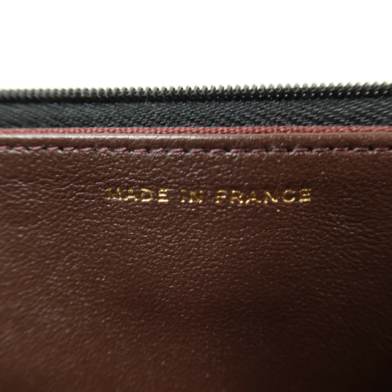 CHANEL 羊皮皮革WOC Wallet On Chain金扣鏈帶肩背袋-6