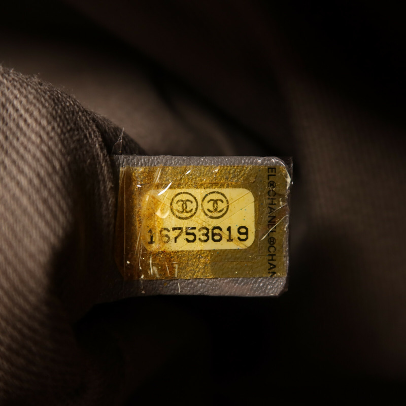 CHANEL 牛皮皮革Shoulder Bag銀扣鏈帶手挽肩背兩用袋-6