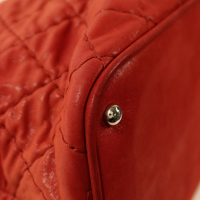 CHANEL 牛皮皮革Shoulder Bag銀扣鏈帶手挽肩背兩用袋-9