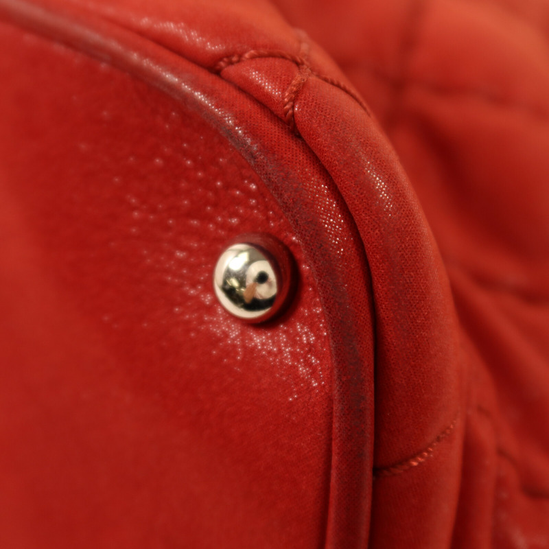 CHANEL 牛皮皮革Shoulder Bag銀扣鏈帶手挽肩背兩用袋-10