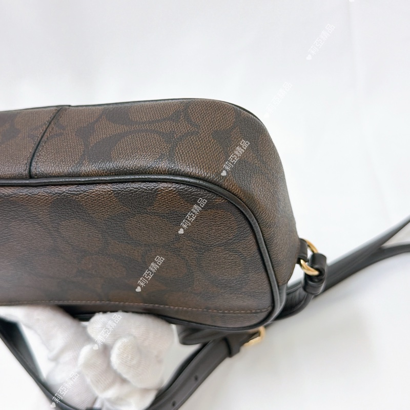 莉亞精品♡ coach 相機包 二手美包-11