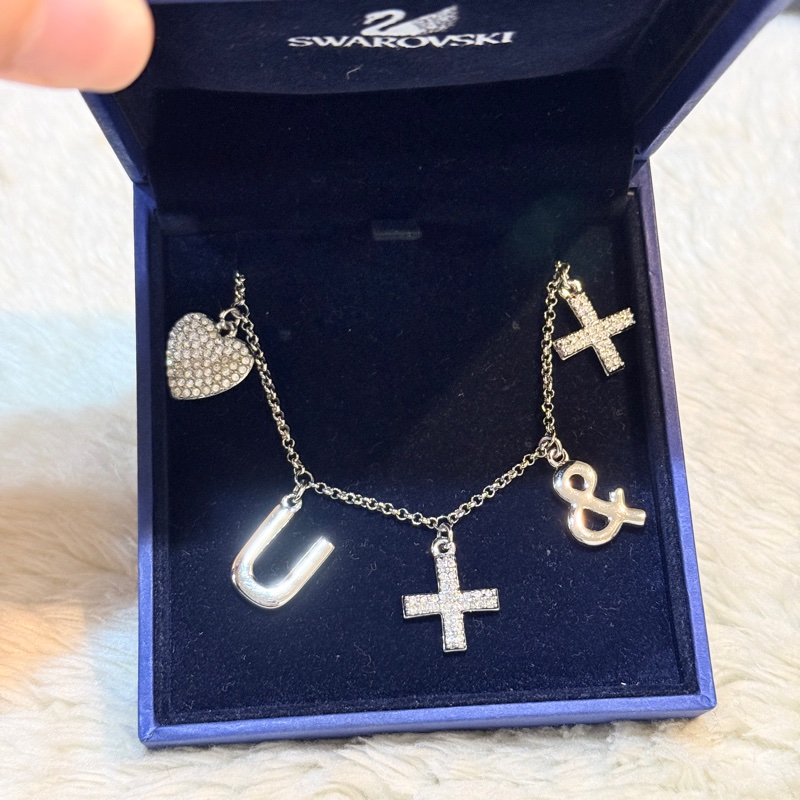 低於五折🫨Swarovski✨很美的款～施華洛世奇 項鍊-0