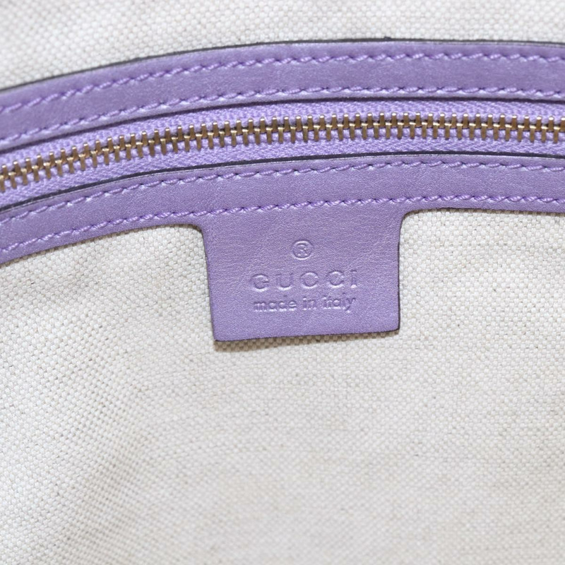 【日本直送】GUCCI GG帆布Gussissima單肩包 皮革 紫色 金色 257072 Auth am9596V-17