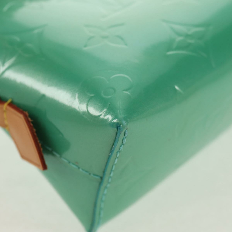 【日本直送】路易威登 Vernis Pochette 化妝包藍色 Lagon M91747 LV 正品 152671V-6