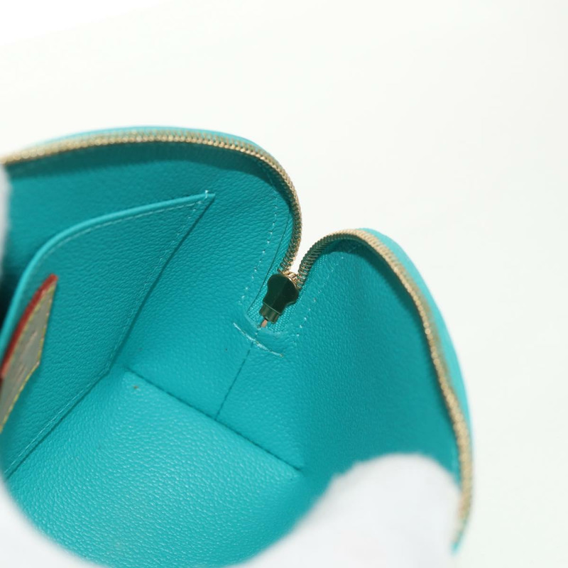 【日本直送】路易威登 Vernis Pochette 化妝包藍色 Lagon M91747 LV 正品 152671V-16