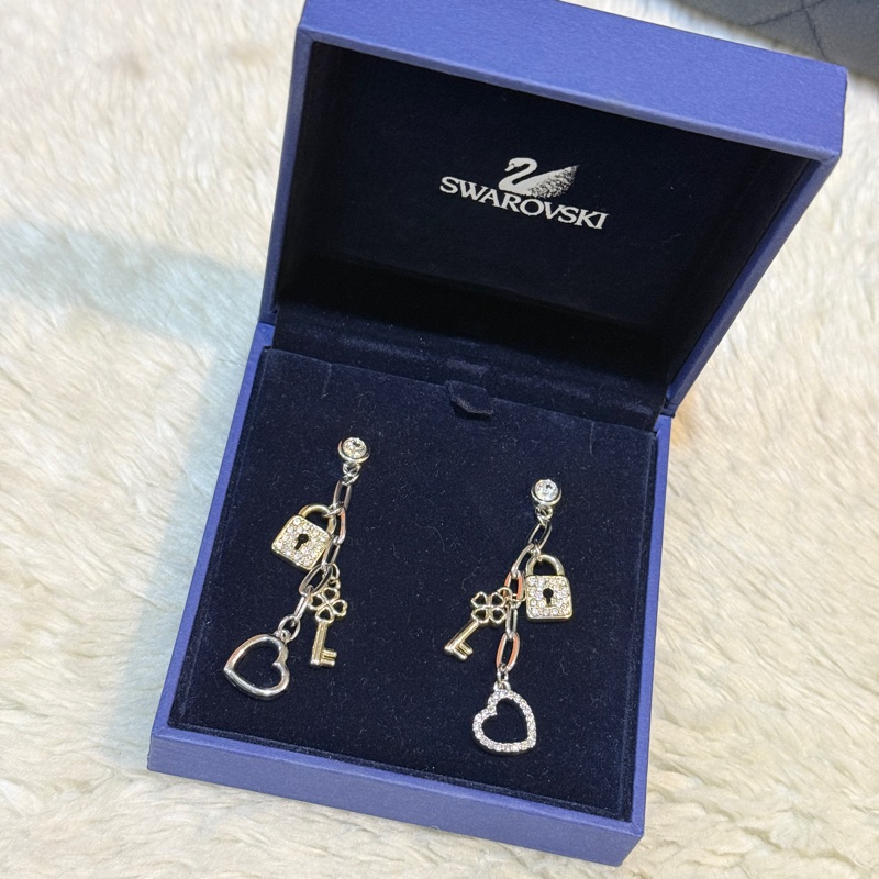 低於五折🫨Swarovski✨很美的款~施華洛世奇 耳環-1