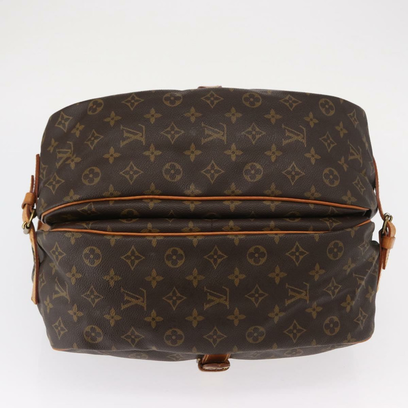 【日本直送】路易威登 Monogram Saumur 35 肩背包 M42254 LV Auth ka812-4