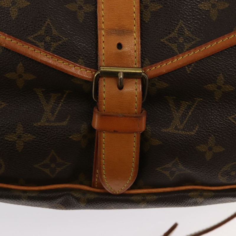 【日本直送】路易威登 Monogram Saumur 35 肩背包 M42254 LV Auth ka812-20