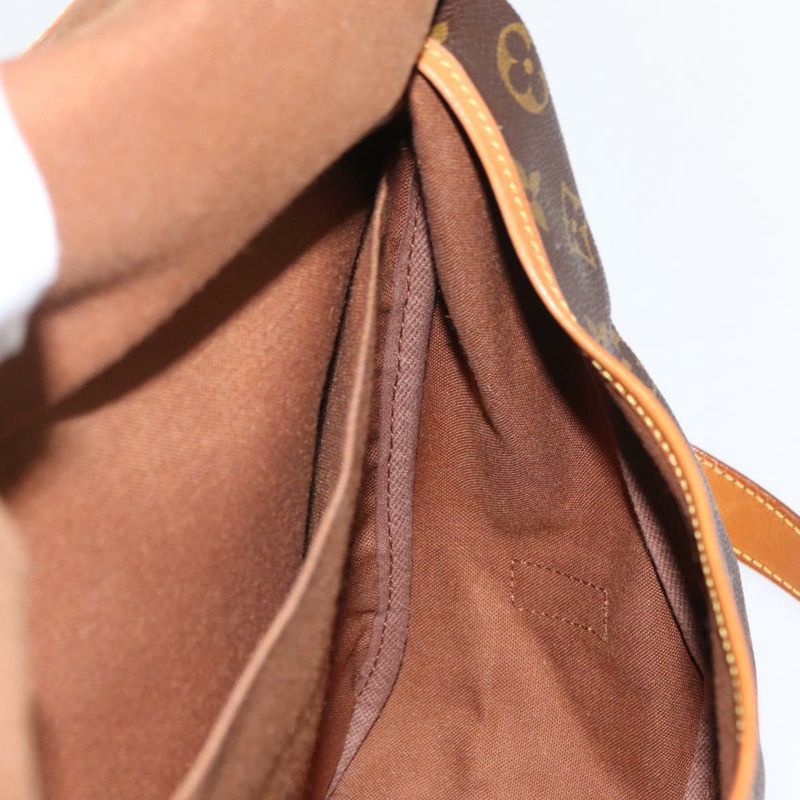 【日本直送】路易威登 Monogram Saumur 35 肩背包 M42254 LV Auth ka812-22