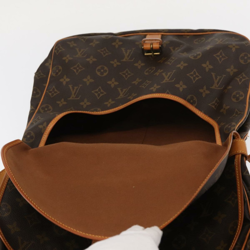 【日本直送】路易威登 Monogram Saumur 35 肩背包 M42254 LV Auth ka812-25