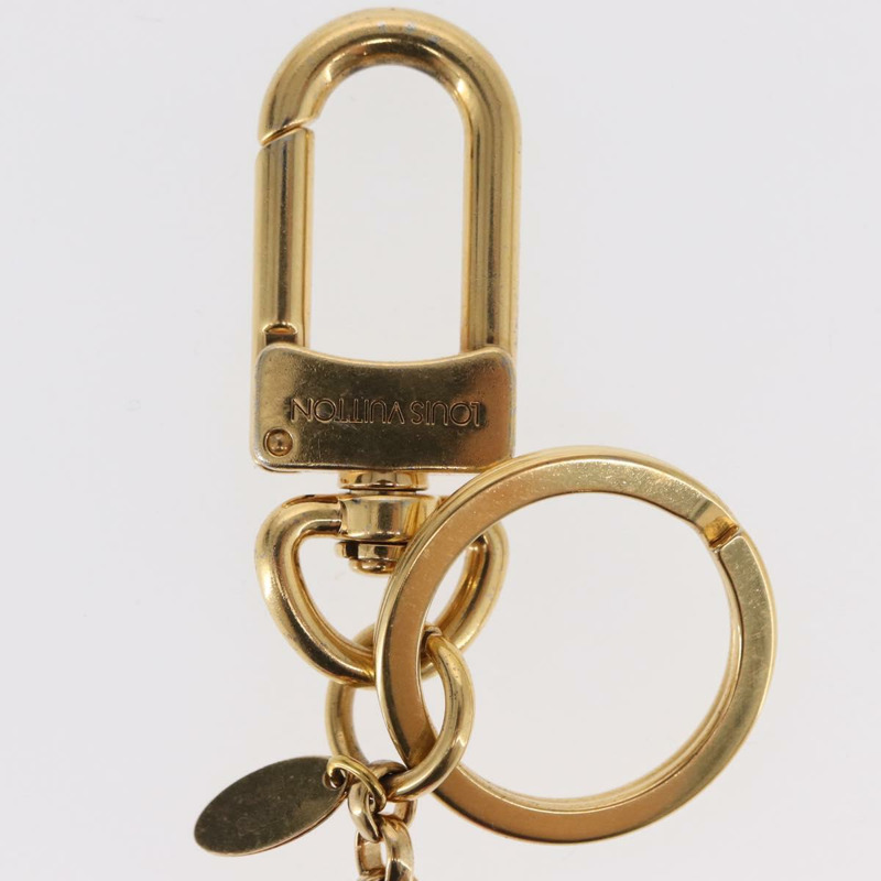 【日本直送】路易威登 Porte Cre Vivienne 手袋吊飾 金屬粉紅 M67298 LV Auth 157421A-8