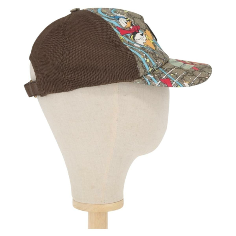 【日本直送】GUCCI GG Supreme GUCCIxDisney PVC 帽 米色 648843 正品 157413M-3