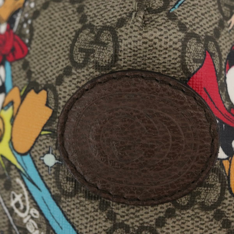【日本直送】GUCCI GG Supreme GUCCIxDisney PVC 帽 米色 648843 正品 157413M-13