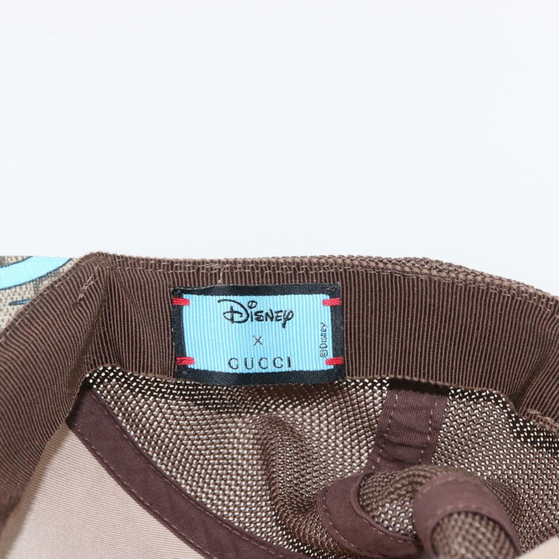 【日本直送】GUCCI GG Supreme GUCCIxDisney PVC 帽 米色 648843 正品 157413M-16
