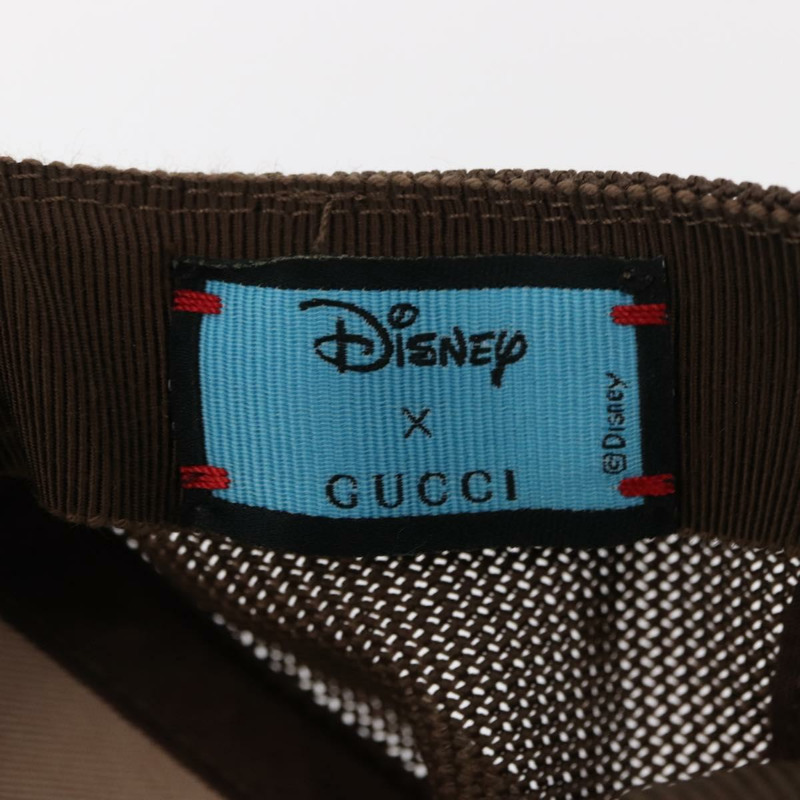 【日本直送】GUCCI GG Supreme GUCCIxDisney PVC 帽 米色 648843 正品 157413M-21