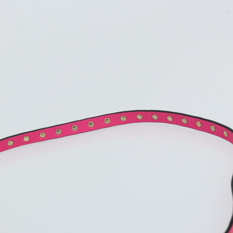 【日本直送】華倫天奴 (VALENTINO) 鉚釘手提包 皮革 2way 粉金配色 正品 BA9568V-13