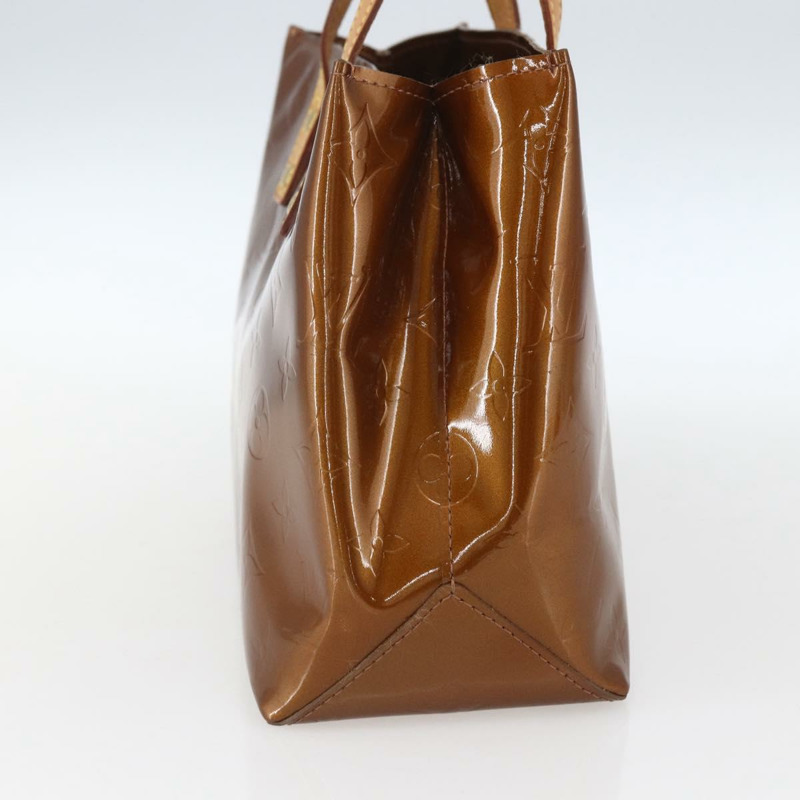 【日本直送】路易威登 Monogram Vernis Reade PM 手提包 青銅色 M91146 LV Auth ki6325-2