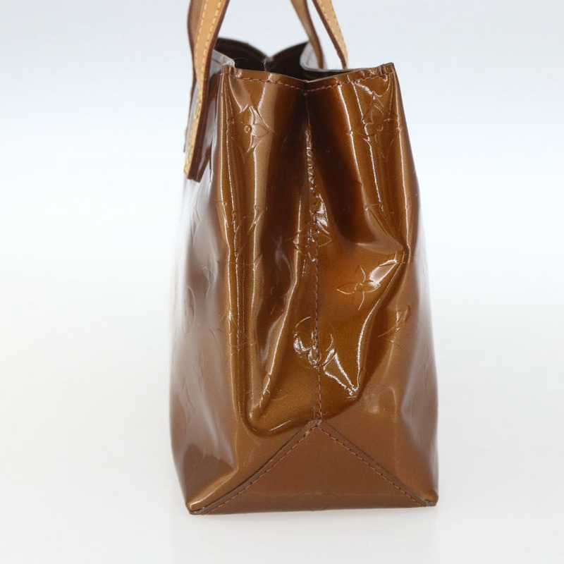 【日本直送】路易威登 Monogram Vernis Reade PM 手提包 青銅色 M91146 LV Auth ki6325-3