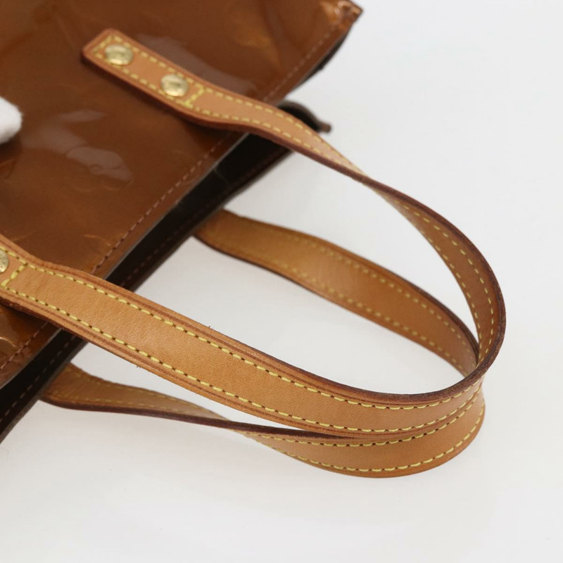 【日本直送】路易威登 Monogram Vernis Reade PM 手提包 青銅色 M91146 LV Auth ki6325-6