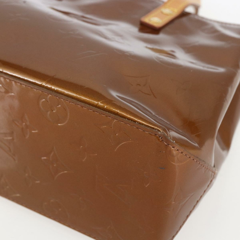 【日本直送】路易威登 Monogram Vernis Reade PM 手提包 青銅色 M91146 LV Auth ki6325-8