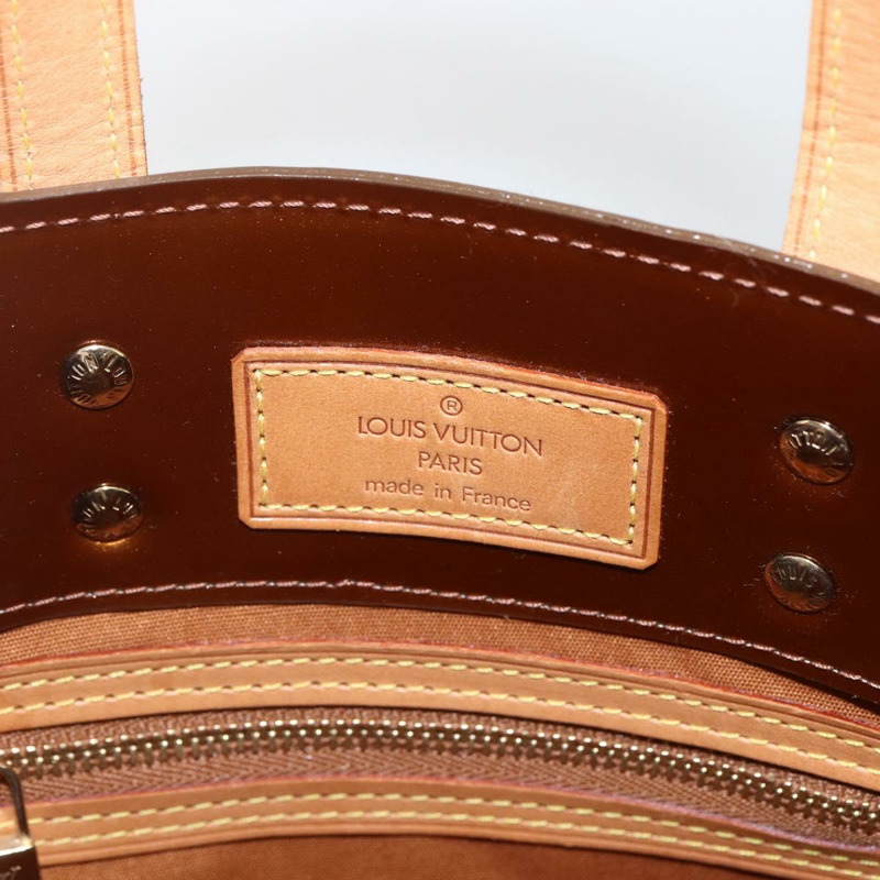 【日本直送】路易威登 Monogram Vernis Reade PM 手提包 青銅色 M91146 LV Auth ki6325-9