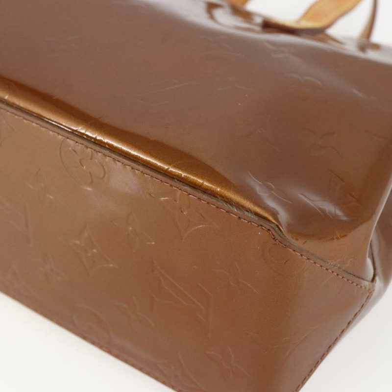 【日本直送】路易威登 Monogram Vernis Reade PM 手提包 青銅色 M91146 LV Auth ki6325-14