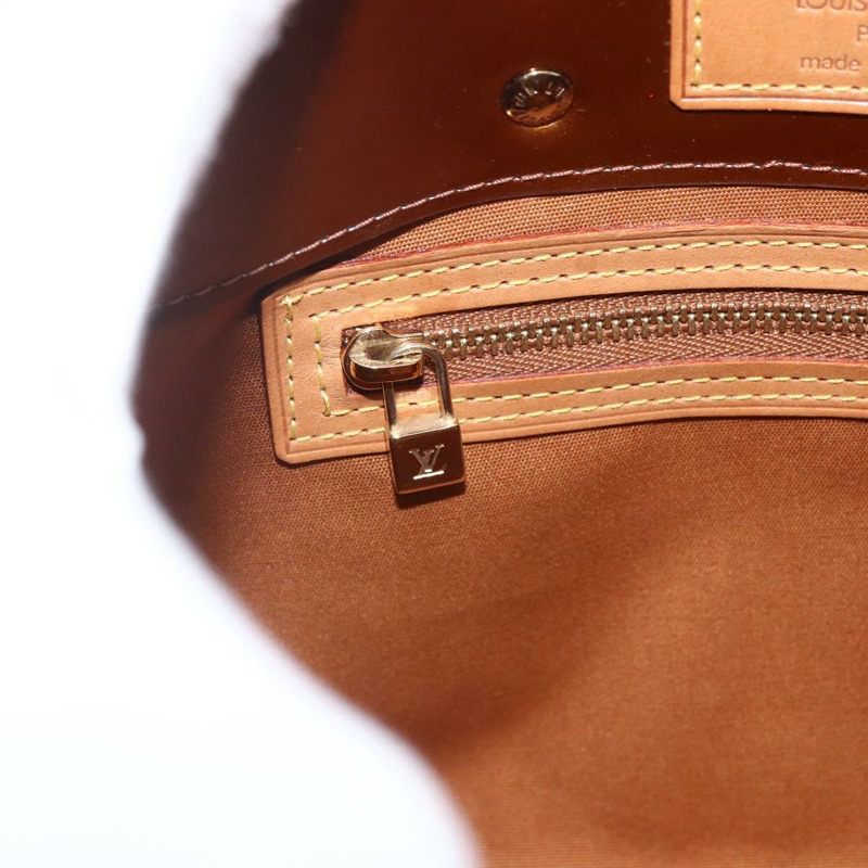 【日本直送】路易威登 Monogram Vernis Reade PM 手提包 青銅色 M91146 LV Auth ki6325-16