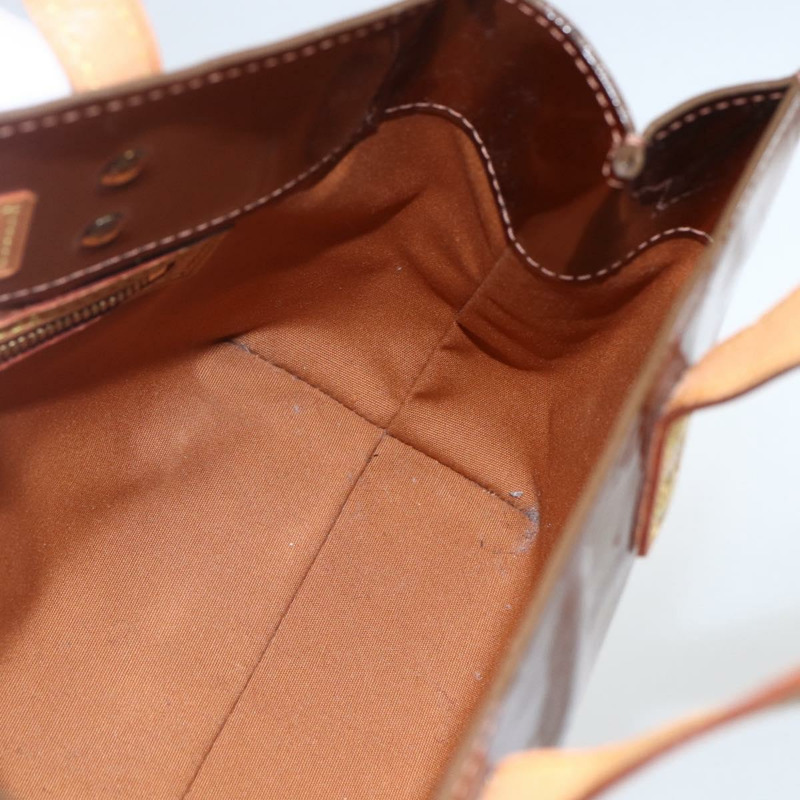 【日本直送】路易威登 Monogram Vernis Reade PM 手提包 青銅色 M91146 LV Auth ki6325-17