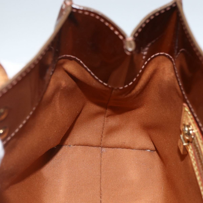 【日本直送】路易威登 Monogram Vernis Reade PM 手提包 青銅色 M91146 LV Auth ki6325-18