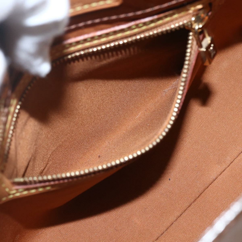 【日本直送】路易威登 Monogram Vernis Reade PM 手提包 青銅色 M91146 LV Auth ki6325-19