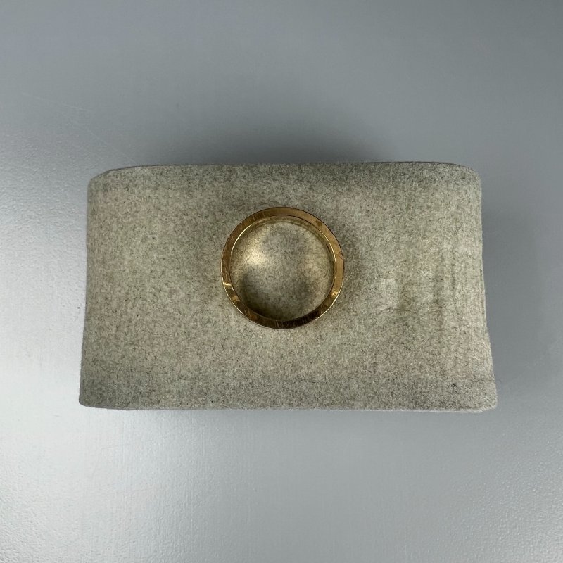 CARTIER C DE三環戒指 #54 6.75G-5