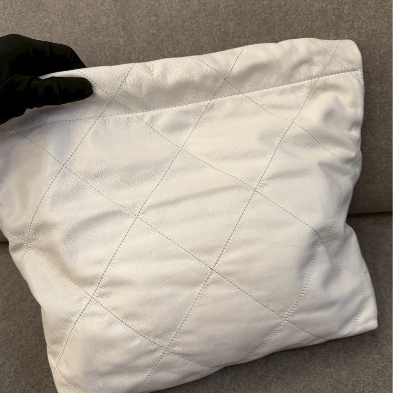 香奈兒22bag小號銀白-2