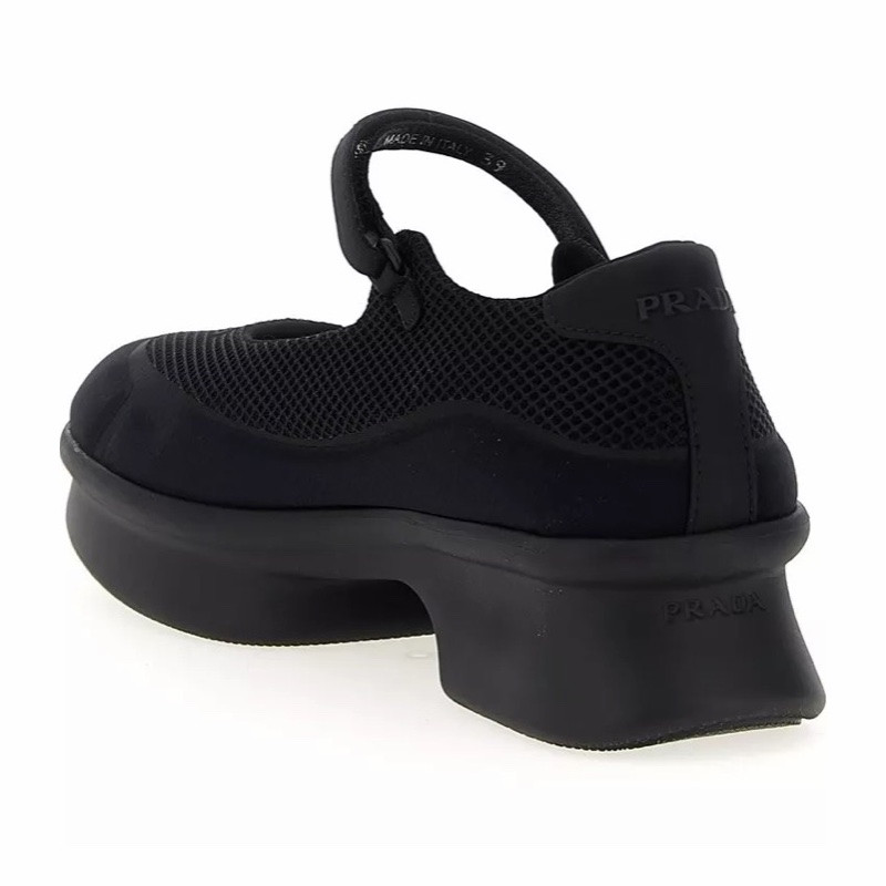 Prada 女士 網眼芭蕾平底鞋36 36.5 37 37.5 38 38.5 39 40 41碼-1