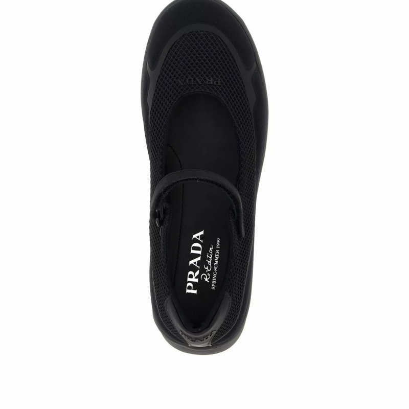 Prada 女士 網眼芭蕾平底鞋36 36.5 37 37.5 38 38.5 39 40 41碼-4
